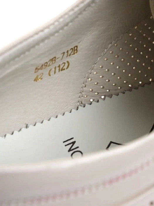 Мужские туфли basic BRUNO RENZONI  бежевые, артикул 5492B-712B