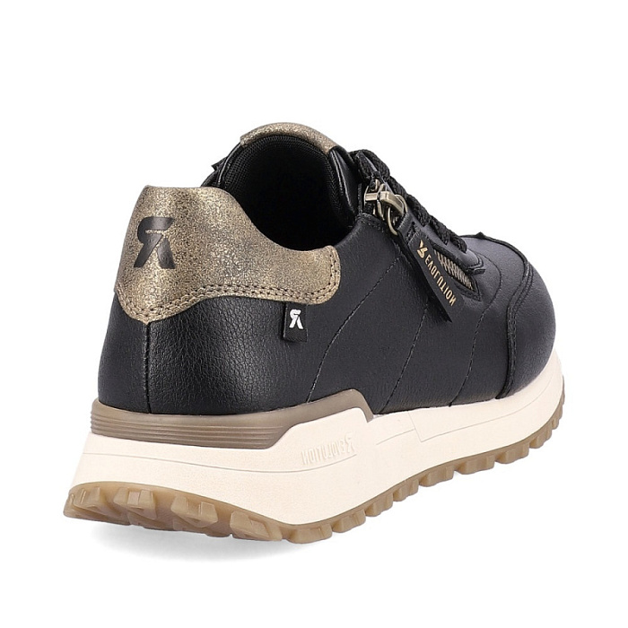 Женские кроссовки RIEKER черные, артикул W0604-00