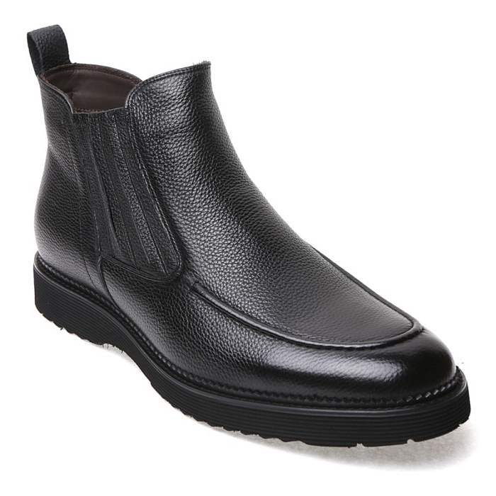 Мужские ботинки basic BRUNO RENZONI  черные, артикул 5431X-913A/R