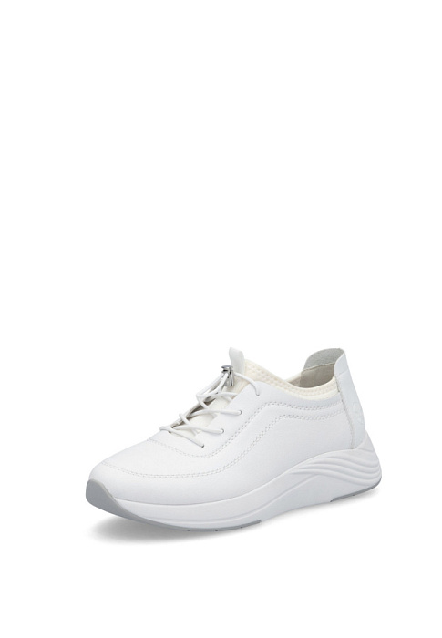 Женские кроссовки RIEKER белые, артикул N8550-80