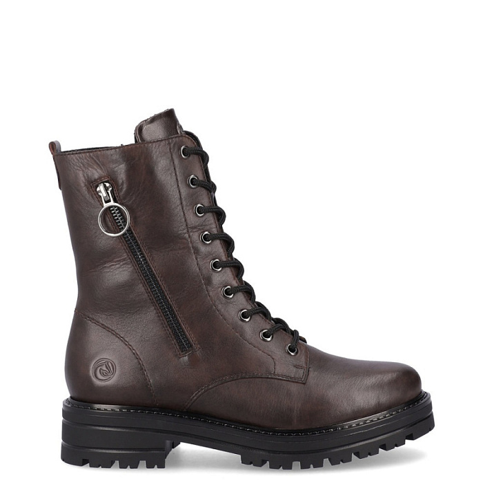 Женские ботинки basic REMONTE бордовые, артикул D2281-35