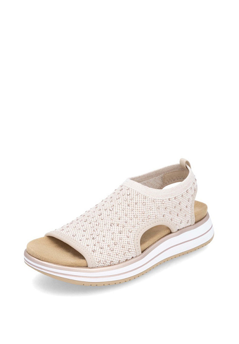 Женские босоножки  REMONTE розовые, артикул D1J55-31