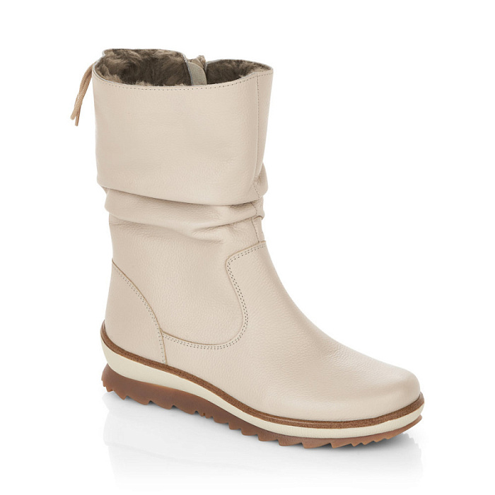 Женские полусапоги REMONTE бежевые, артикул R8471-80