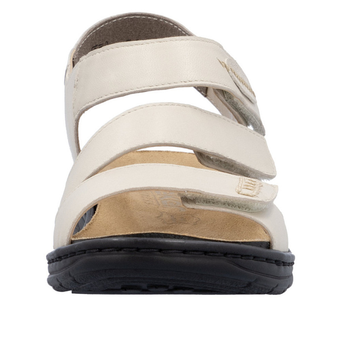 Женские сандалии RIEKER бежевые, артикул 64573-81