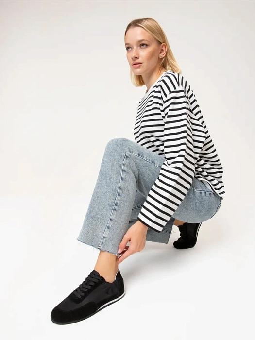 Женские кроссовки SOFIA-ALEXANDRA черные, артикул LT191-2-W