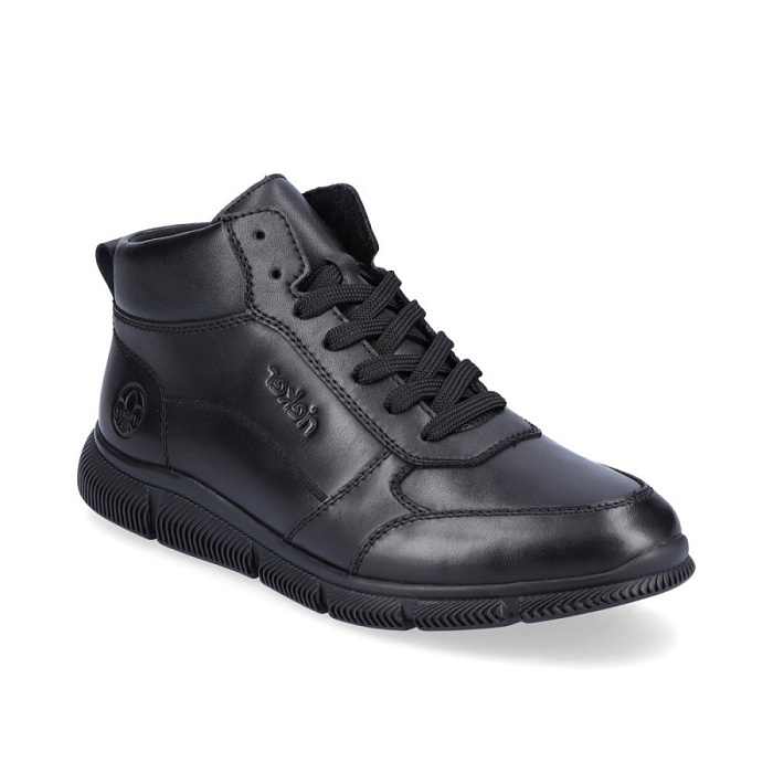 Мужские ботинки basic RIEKER черные, артикул B0401-00
