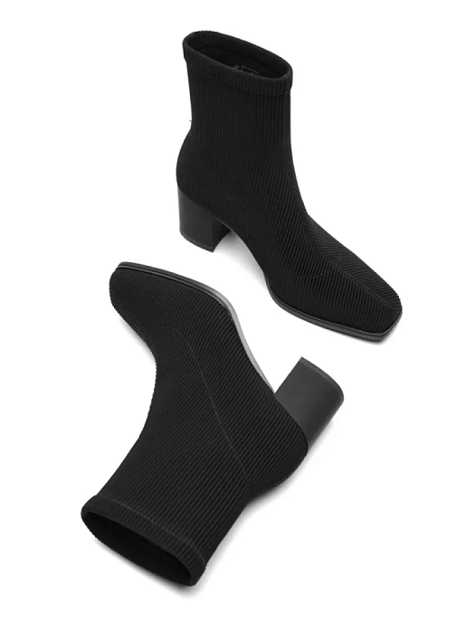 Женские ботинки SOFIA-ALEXANDRA черные, артикул 38E-HF885-A