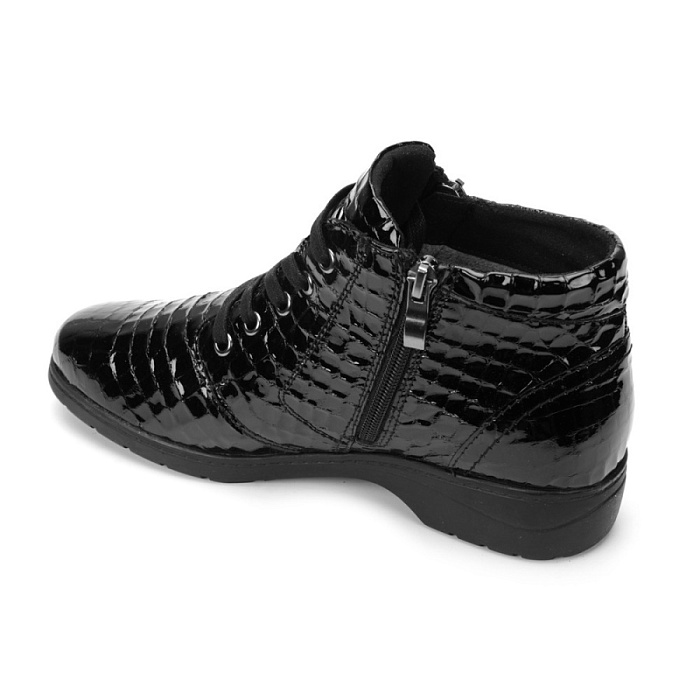 Женские ботинки basic eObuv черные, артикул 9-75152-41-014