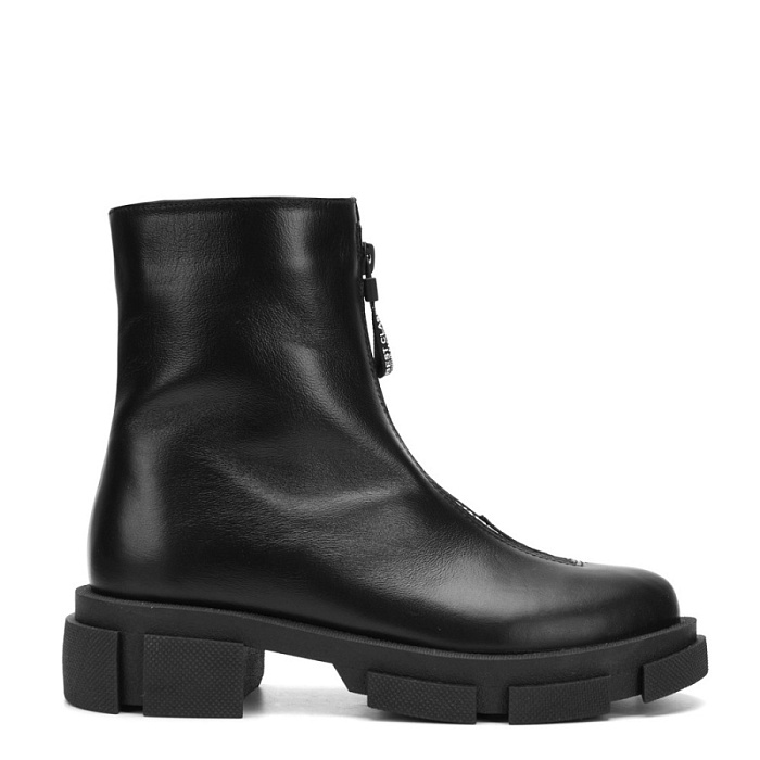 Женские ботинки basic FEDERICA RODARI черные, артикул 29021