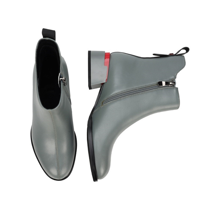 Женские ботильоны FEDERICA RODARI серые, артикул 15E-A3763L-5