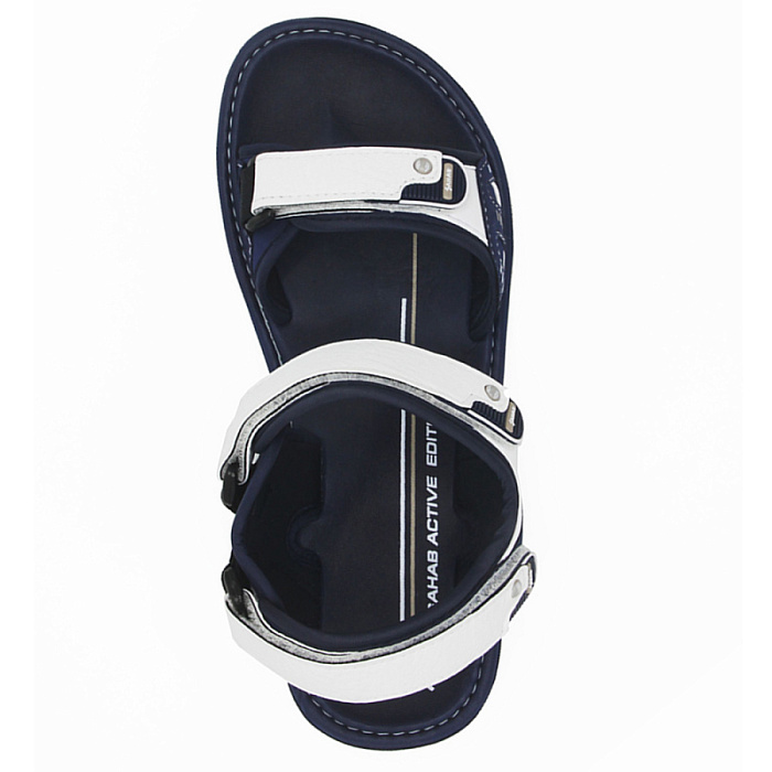 Женские сандалии SAHAB белые, артикул S084WS_WHITE