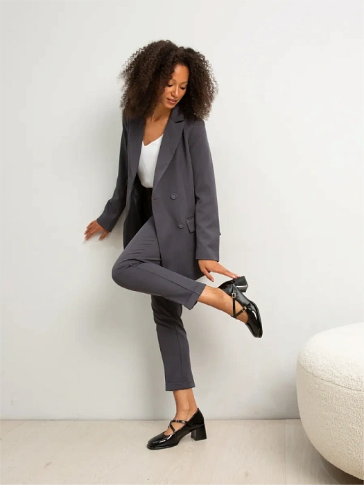 Женские туфли eObuv черные, артикул MKS24-BWLM3-030B