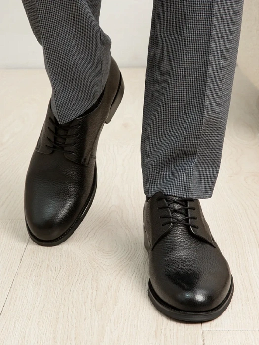 Мужские туфли BRUNO RENZONI  черные, артикул DF2265-101