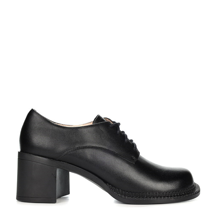 Женские туфли basic FEDERICA RODARI черные, артикул 38E-TS87-B67D1