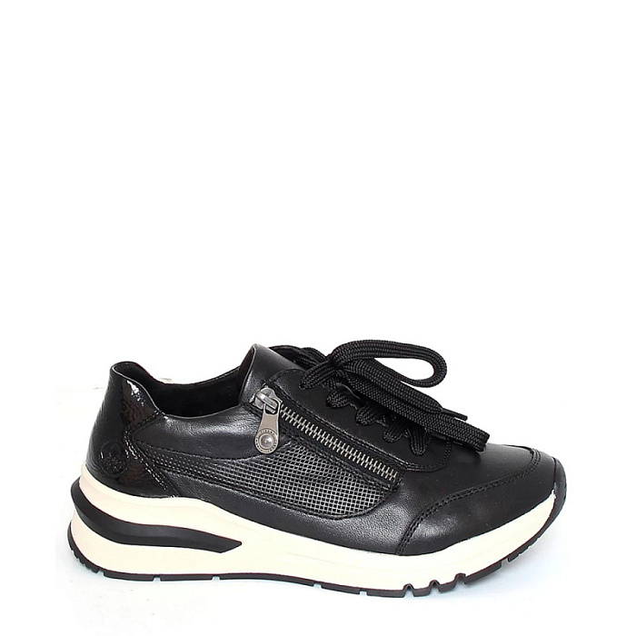 Женские кроссовки RIEKER черные, артикул M6613-00