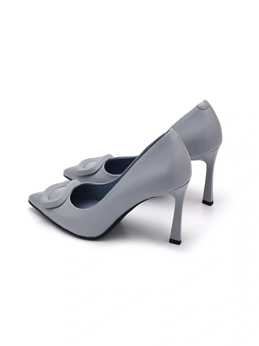 Женские туфли лодочки basic SOFIA-ALEXANDRA голубые, артикул SA16782-WL-1