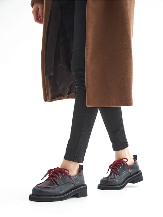 Женские туфли FEDERICA RODARI черные, артикул 4E-3579-202