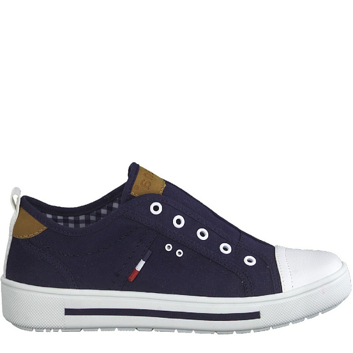 Женские кеды JANA синие, артикул 8-8-24660-20-805