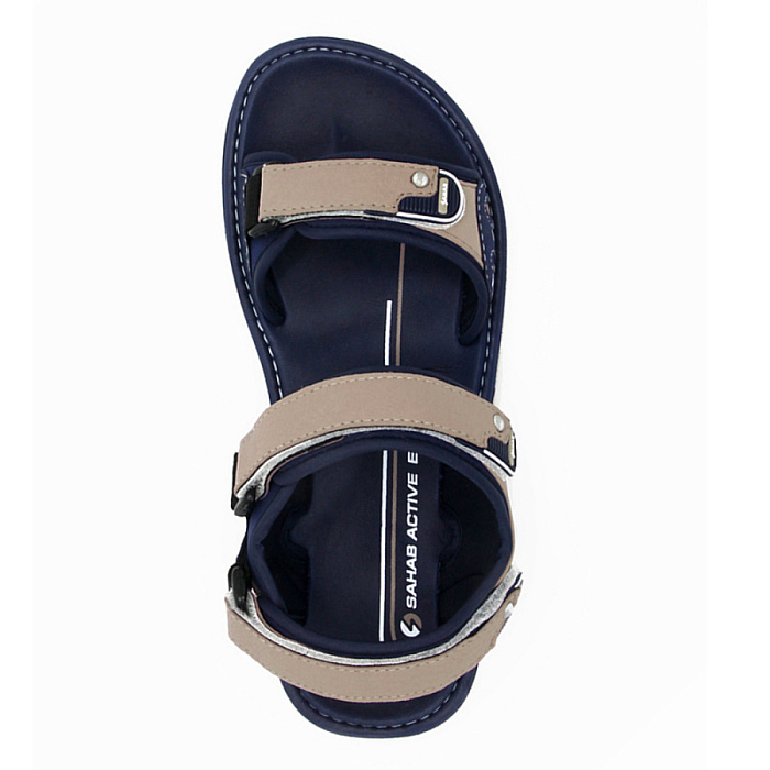 Женские сандалии SAHAB бежевые, артикул S084WS_BEIGE