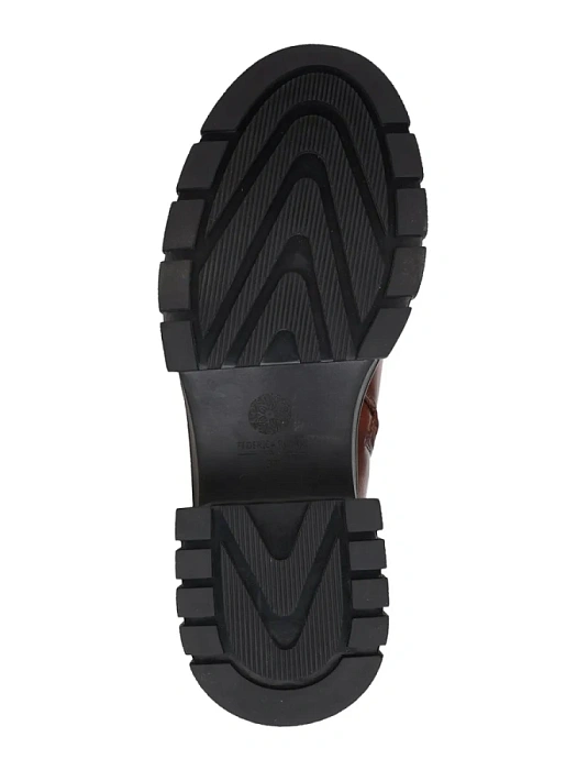 Женские ботинки FEDERICA RODARI шоколадные, артикул 15EOB-A3709D-6-1