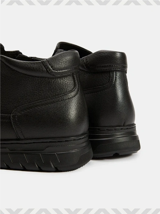 Мужские ботинки BRUNO RENZONI  черные, артикул 9833X-1Z-961