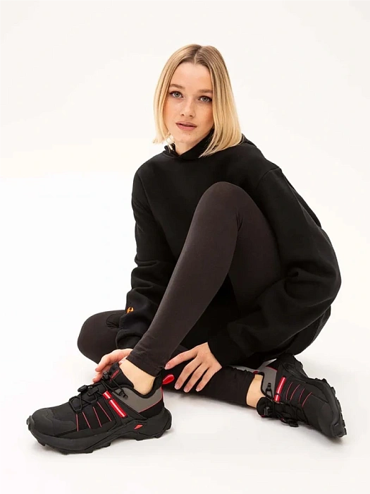 Женские кроссовки RS SPORT черные, артикул LK234A2W-3/black