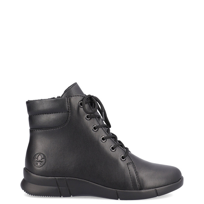 Женские ботинки basic RIEKER черные, артикул N2104-00