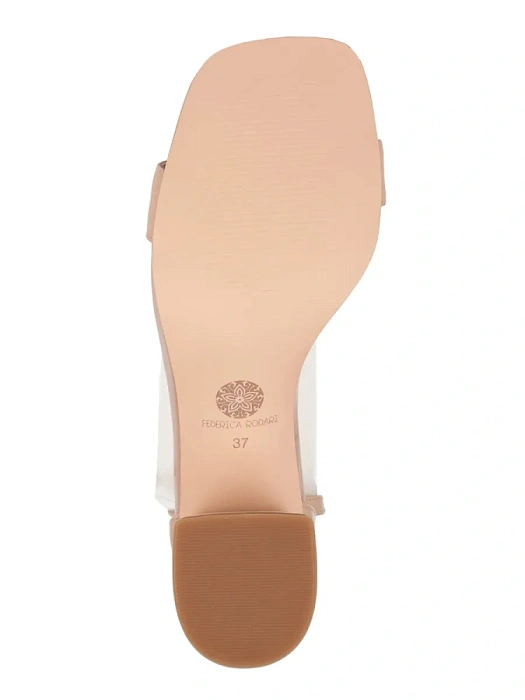 Женские туфли откр. basic FEDERICA RODARI бежевые, артикул 4E-6778-306-Y062