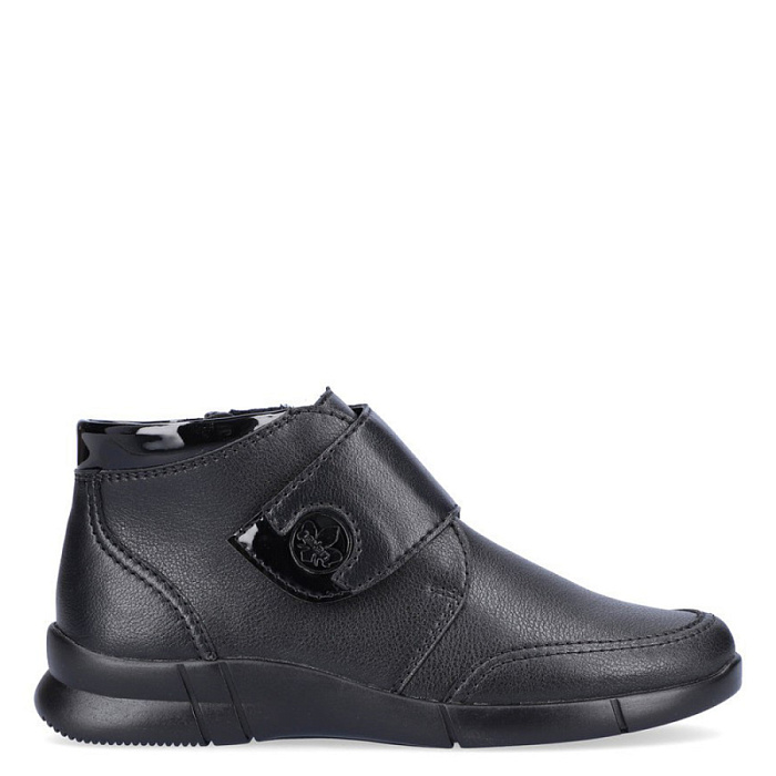 Женские ботинки basic RIEKER черные, артикул N2182-00