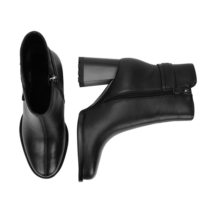 Женские ботильоны FEDERICA RODARI черные, артикул 15E-A4069D-3