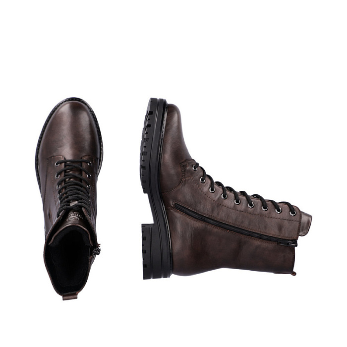 Женские ботинки basic REMONTE бордовые, артикул D2281-35