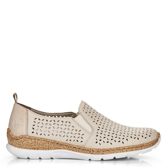 Женские туфли RIEKER бежевые, артикул N4251-60