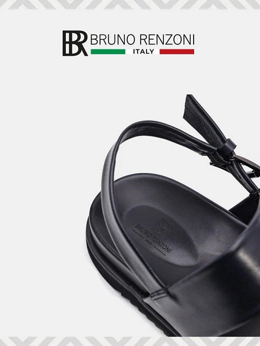 Мужские сандалии BRUNO RENZONI  синие, артикул TK909-8-H8