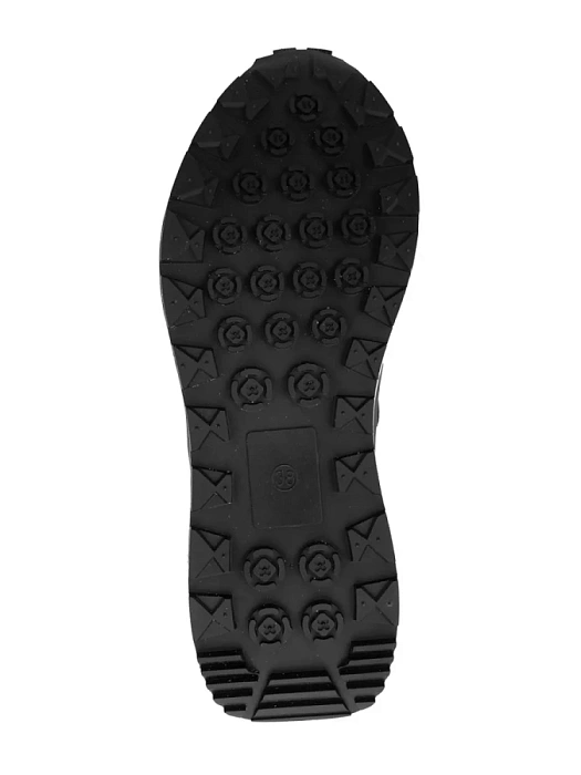 Женские кроссовки Donna Daniella  черные, артикул D232-VEN-01-H-R