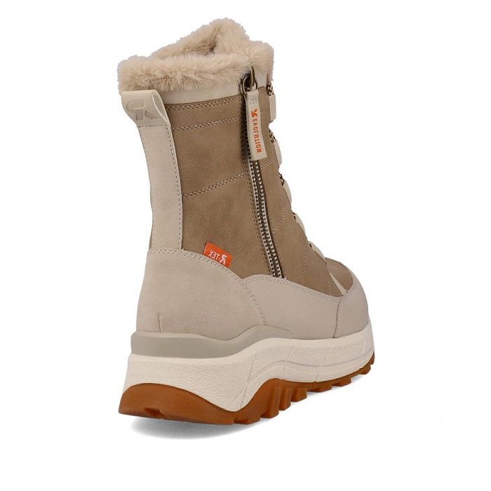 Женские ботинки basic RIEKER бежевые, артикул W0071-20