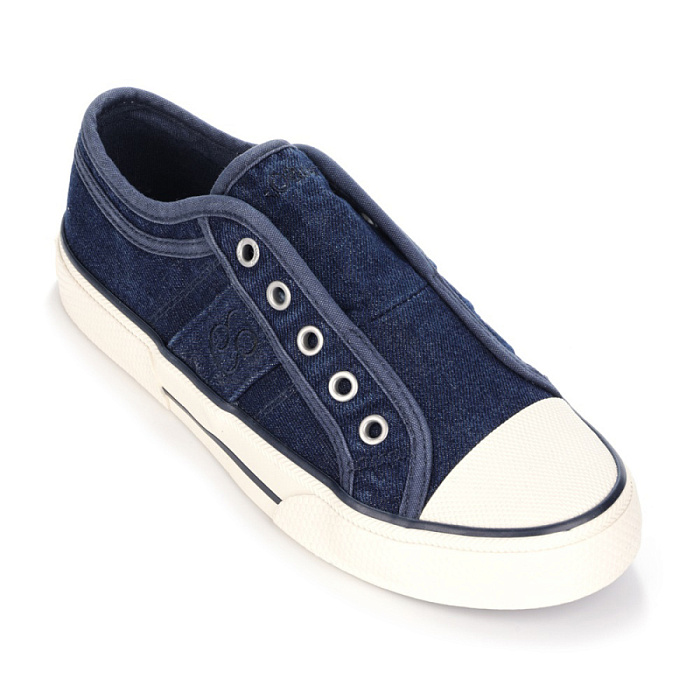 Женские кеды s.OLIVER синие, артикул 5-5-24635-30-847_JEANS