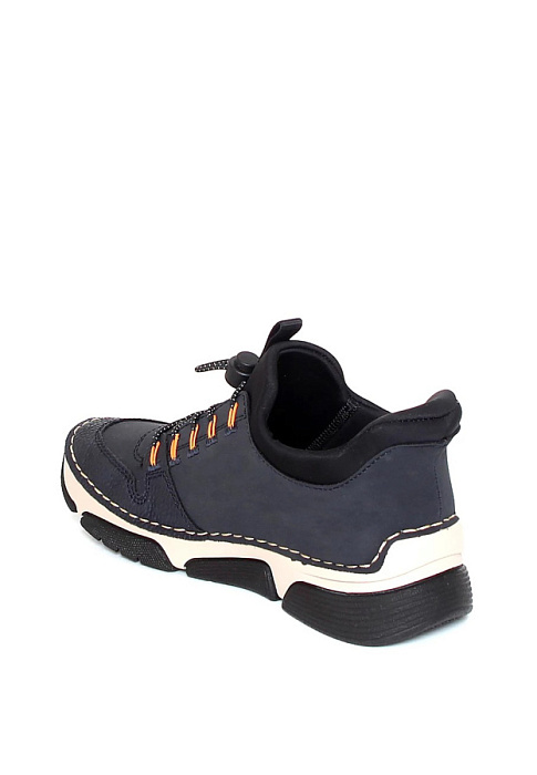 Женские ботинки RIEKER синие, артикул 45963-14