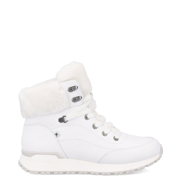Женские ботинки basic RIEKER белые, артикул W0670-80