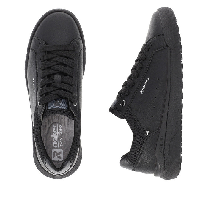 Женские кеды RIEKER черные, артикул W1100-00