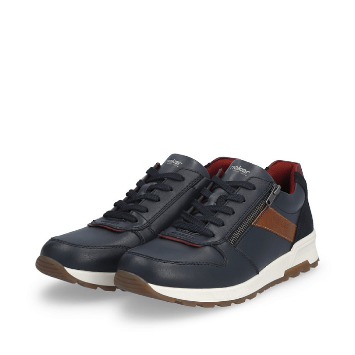 Мужские кроссовки RIEKER синие, артикул 15103-15