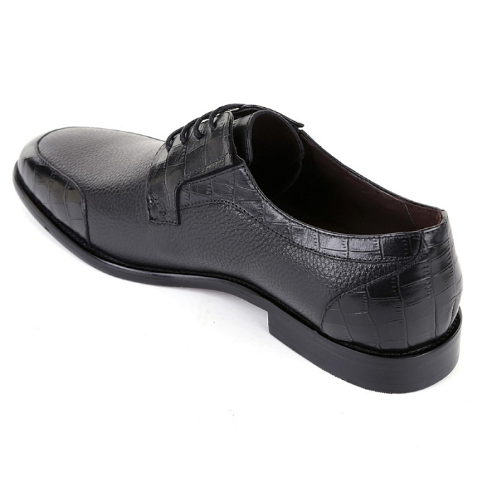 Мужские туфли basic BRUNO RENZONI  черные, артикул F7861A-01A