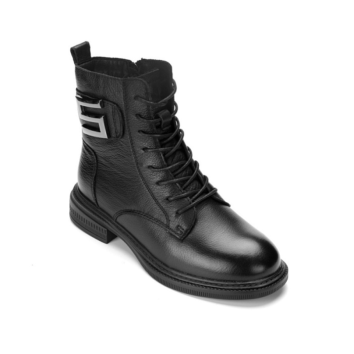 Женские ботинки basic Donna Daniella  черные, артикул 21W10-13-101B