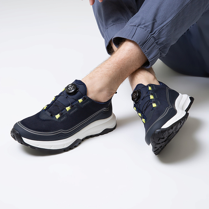 Мужские кроссовки BRUNO RENZONI  синие, артикул DQ81521-9