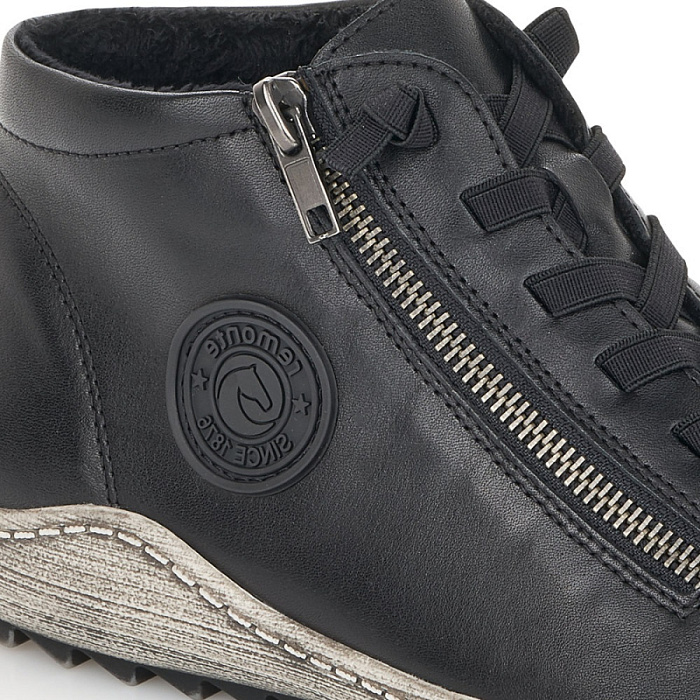 Женские ботинки basic REMONTE черные, артикул R1498-01