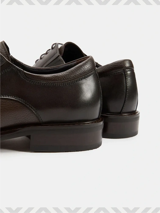 Мужские туфли BRUNO RENZONI  коричневые, артикул 24118-35-F199X