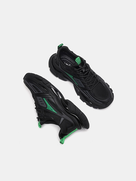 Мужские кроссовки BRUNO RENZONI  черные, артикул VK63-162392