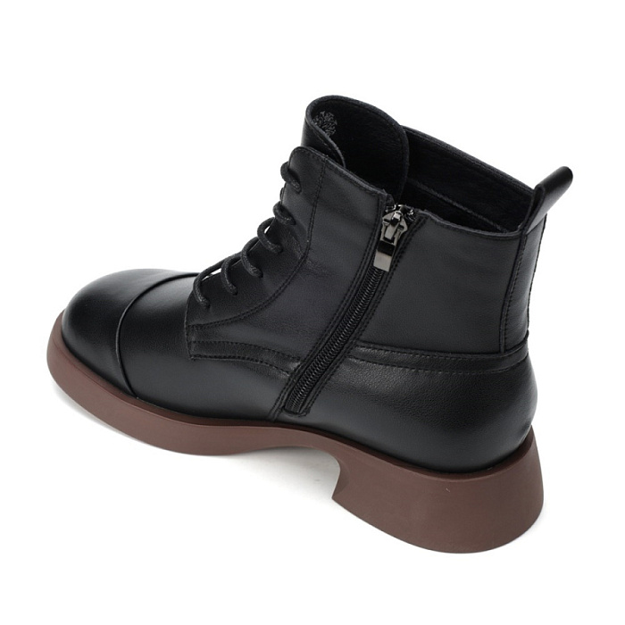 Женские ботинки FEDERICA RODARI черные, артикул 42E-L649-1A