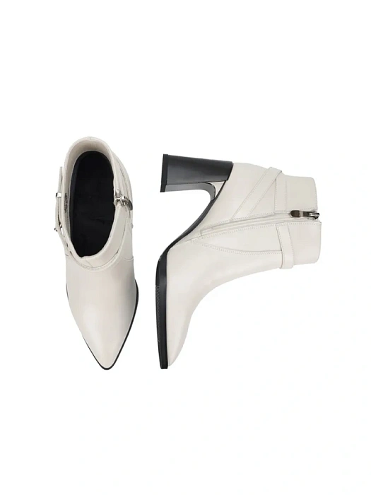 Женские ботильоны FEDERICA RODARI бежевые, артикул 38E-HF53-6164R2