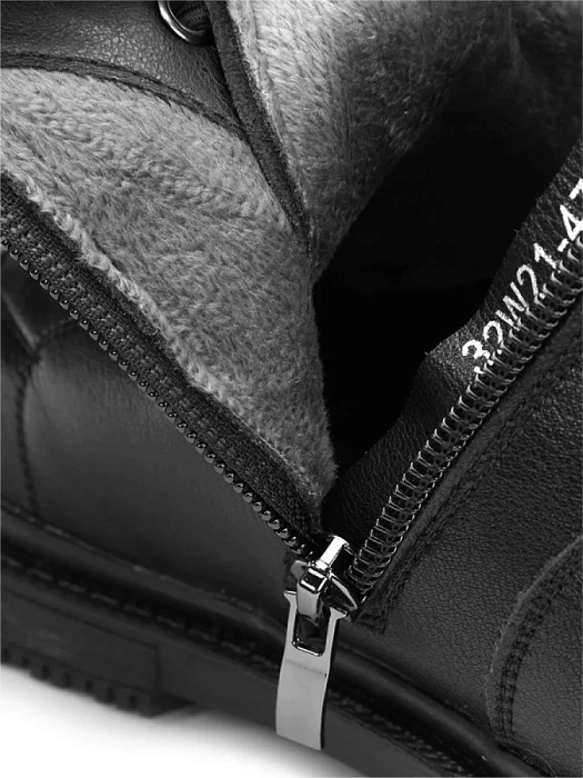 Женские ботинки basic Donna Daniella  черные, артикул 32W21-47-101B