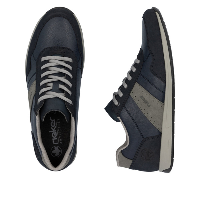 Мужские кроссовки RIEKER синие, артикул 11906-14